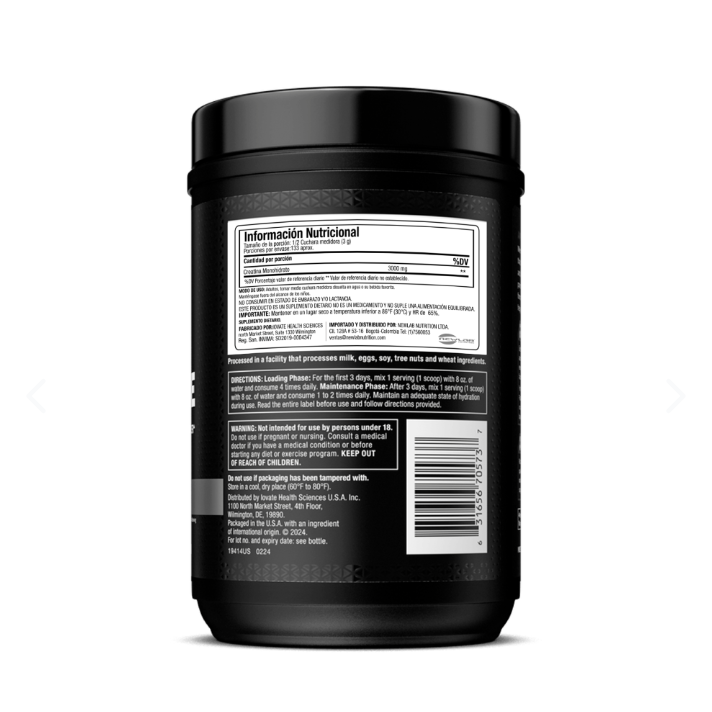Creatina Platinum Monohidratada 400g