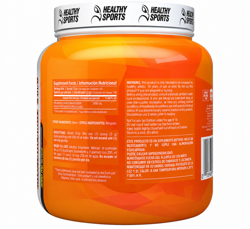 Creatina Monohidratada Healthy Sports 300g