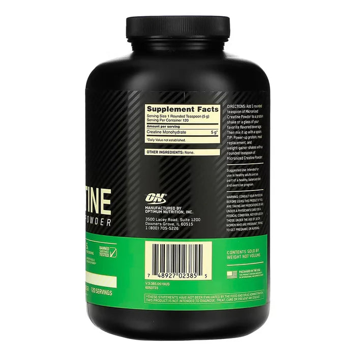 Creatina Optimum Nutrition 600g