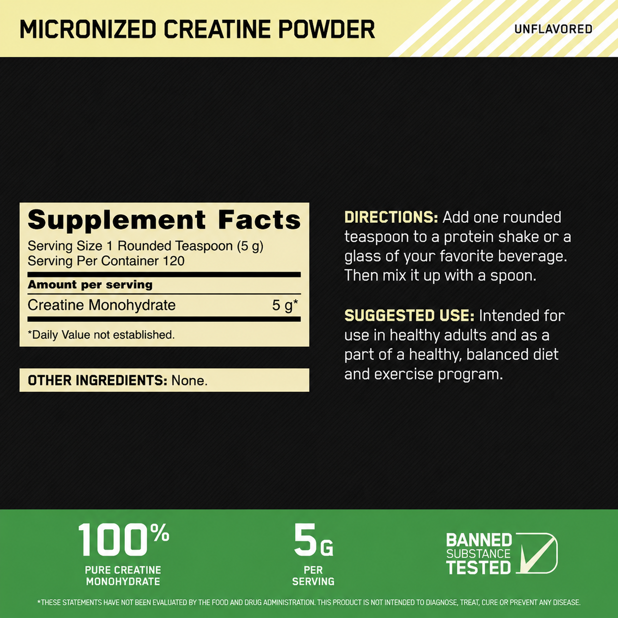 Creatina Optimum Nutrition 300g